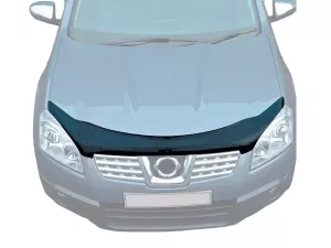 Дефлектор капота Nissan Qashqai I (J10; 07-09) - Cappafe