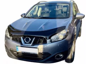 Дефлектор капота Nissan Qashqai I (J10; 10-13) рестайлінг - Cappafe 8