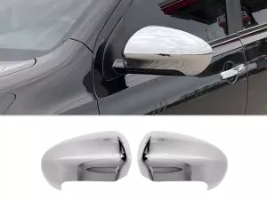 Хром накладки на дзеркала Nissan Qashqai I (J10; 07-13) - повні