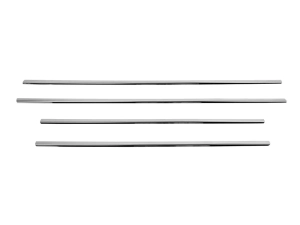 Хром нижние молдинги окон Nissan Qashqai I (J10; 07-13) - Carmos 3