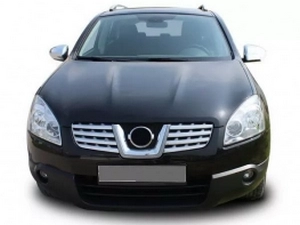 Хром накладки на решётку Nissan Qashqai I (J10; 07-09) 2