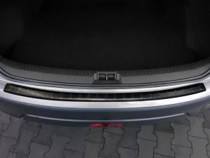 Накладка на задний бампер Nissan Qashqai I (J10; 07-13) - Avisa (чёрная) 3