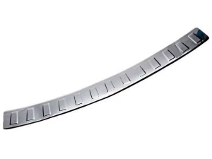 Накладка на задний бампер Opel Astra H (04-14) Универсал - с загибом 2