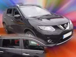 Дефлектори вікон Nissan X-Trail T32 / Rogue (14-21) - Heko (вставні) 3