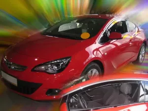 Дефлекторы окон Opel Astra J GTC (10-15) 3D - Heko (вставные) 4