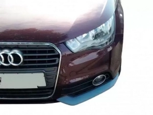 Накладки на передній бампер Audi A1 (8X; 10-14) - кути 4