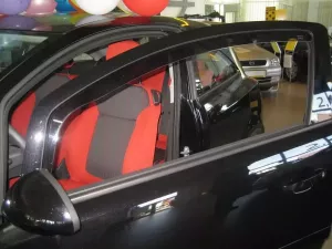 Дефлектори вікон Opel Corsa E (14-19) 3D - Heko (вставні) 4