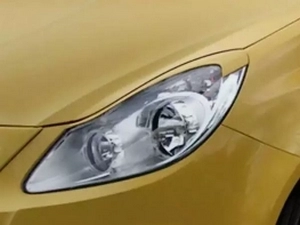Вії на фари Opel Corsa D (06-11) - хвилею 3