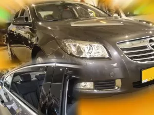 Дефлектори вікон Opel Insignia A (08-16) Sedan / Htb - Heko (вставні) 3