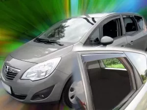 Дефлектори вікон Opel Meriva B (10-17) - Heko (вставні) 4