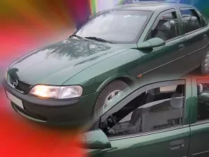 Дефлектори вікон Opel Vectra B (95-02) Sedan - Heko (вставні) 3