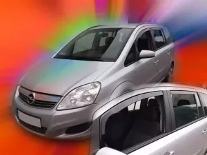 Дефлекторы окон Opel Zafira B (05-14) - Heko (вставные) 4