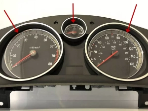 Кільця в щиток приладів Opel Zafira B (05-14)