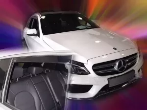Дефлектори вікон Mercedes C W205 (14-21) Універсал - Heko (вставні) 3