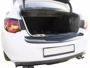Накладка на задний бампер Opel Astra J (12-18) Sedan - ABS 8