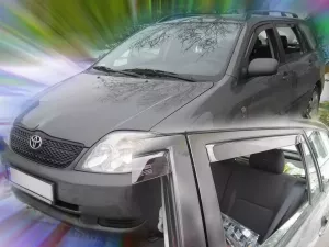 Дефлектори вікон Toyota Corolla E12 (02-07) Універсал - Heko (вставні) 4