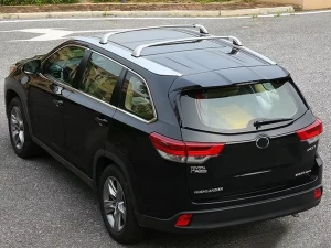 Поперечины на крышу Toyota Highlander III (XU50; 14-19) - оригинал стиль 4