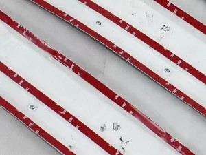 Дверні молдинги Toyota LC 200 (07-15) - білі 4