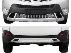 Накладки передня та задня Toyota Rav4 IV (XA40; 13-15) - ABS