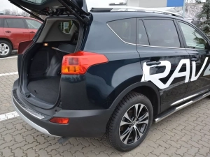 Накладка на задний бампер Toyota Rav4 IV (XA40; 13-15) - Avisa 6
