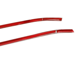 Хром накладки на решітку бампера VW Amarok I (10-16) - 2 шт 4