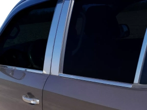 Хром нижние молдинги окон VW Amarok I (10-20) - Carmos 4