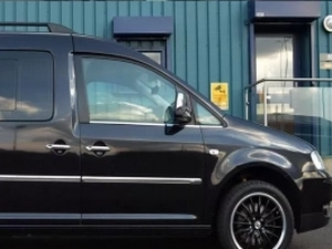Хром накладки на ручки VW Caddy III (2K; 04-20) - полные 8