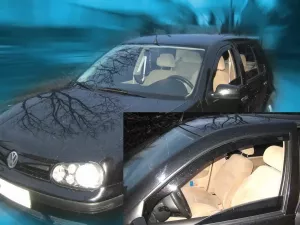 Дефлектори вікон VW Golf IV (97-06) 5D Хетчбек / Універсал - Heko (вставні) 4