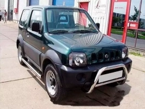 Кенгурятник Suzuki Jimny I (98-18) - з перемичкою 4