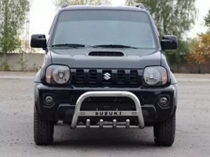 Кенгурятник Suzuki Jimny I (98-18) - с грилем 2