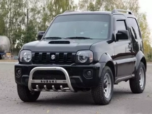 Кенгурятник Suzuki Jimny I (98-18) - с грилем 4