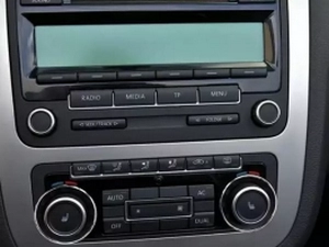 Кольца на ручки печки VW Golf VI (08-13) - кондиционер 2