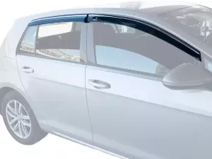 Дефлекторы окон VW Golf VII (12-20) 5D HB - Niken (с хром молдингом)