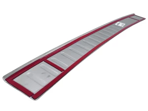 Накладка на задний бампер VW Passat B6 (05-10) Sedan - Nitto (хром) 2