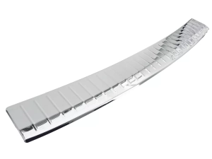 Накладка на бампер VW Passat B7 (11-15) Универсал - Nitto (хром) 2