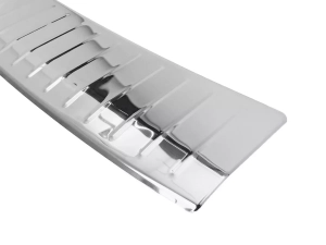 Накладка на бампер VW Passat B7 (11-15) Универсал - Nitto (хром) 3