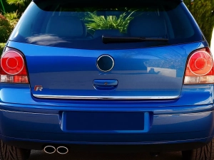 Хром кромка багажника VW Polo Mk4 (9N3; 05-09) 3D 4