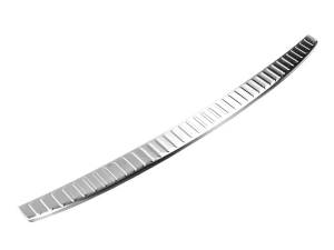 Накладка на бампер Kia Sportage IV (QL; 16-18) - Omsa (серебряная) 2