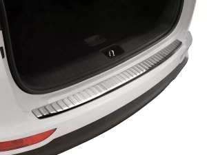 Накладка на бампер Kia Sportage IV (QL; 16-18) - Omsa (серебряная) 4