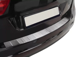 Накладка на задний бампер VW Sharan II (10-) - Omsa (матовая) 4