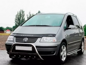 Кенгурятник VW Sharan II (7N; 10-15) - с грилем 4