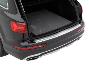 Накладка на задній бампер Audi Q7 II (4M; 16-/20-) - Omsa (матова) 4