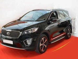 Пороги боковые Kia Sorento III (UM; 15-20) - BMW стиль 7