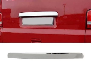 Хром накладка над номером VW T5 (03-15) подъёмная дверь - Omsa
