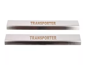 Накладки на дверні пороги VW T5 Transporter (03-15) - Carmos 2