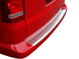 Накладка на задний бампер VW T5 (03-15) - Omsa (глянцевая) 4