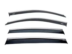 Дефлекторы окон VW Tiguan I (07-15) - Niken (с хром молдингом) 2