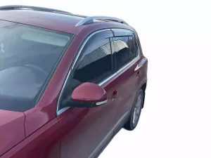 Дефлекторы окон VW Tiguan I (07-15) - Niken (с хром молдингом) 5