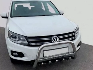 Кенгурятник VW Tiguan I (5N; 07-15) - с грилем 2