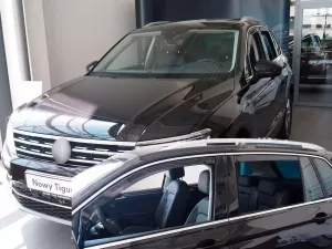 Дефлектори вікон VW Tiguan II (16-23) SWB - Heko (вставні) 3